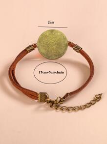 سوار طباعة ماندالا بديكور دائري