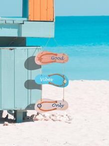 1入組字母圖案掛飾 - 彩色 - 查看 5