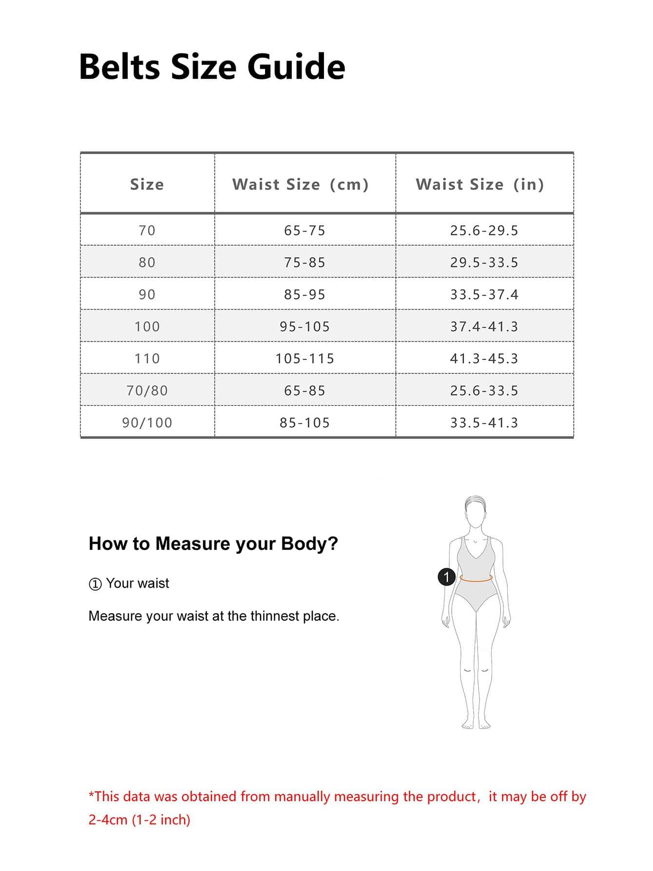 เข็มขัด หัวเข็มขัด ประดับ มุกเทียม ตัวอักษร - สีดำ - ดู 4