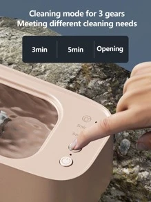 1pc ABS Steam Cleaner, Modern Pink 3-gear Steam Cleaner For Home - Pink - View 2