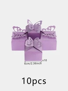 10pcs Butterfly Decor Gift Box Back To School Valentine Day