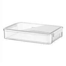 1 hộp lưu trữ tệp máy tính để bàn trong suốt - Trong sáng - Xem 4