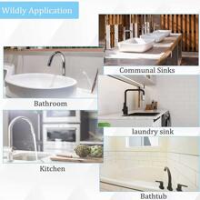 1pc Plastic Showerhead, Modern White Handheld Shower Sprinkler For Bathroom - White - View 9