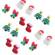 1pair Adorable Cartoon Christmas Tree Earrings, As A Christmas Gift - Tree - View 3