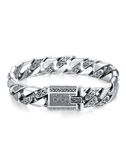 Vòng tay chuỗi kết cấu mang đến vẻ ngoài sành điệu cho nam Quà tặng cho bữa tiệc