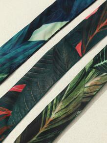 3 chiếc băng đô in họa tiết nhiệt đới - Nhiều màu - Xem 7