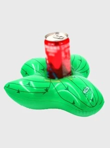 QYeah 1 PC Cactus Design Inflatable Coaster, PVC hiện đại Uống Coaster cho bữa tiệc - Nhiều màu - Xem 2