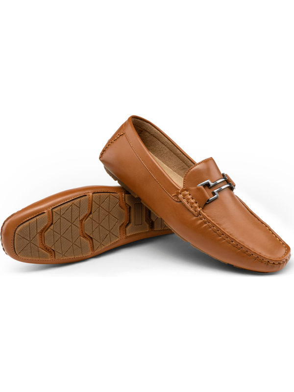 SHOESMALL Jousen Men's Loafers Casual Slip On Shoes Soft Penny Loafers for Men Lightweight