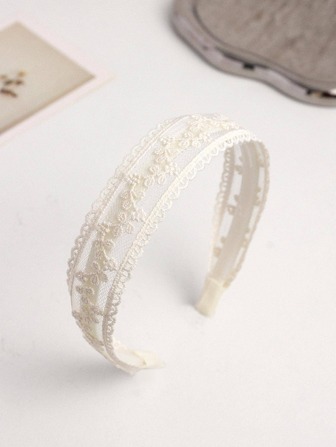 Sexy Floral Embroidered Headband Tiaras Valentine's Day Valentines,Hairband,Hair Hoop Headbands Hair Accessories