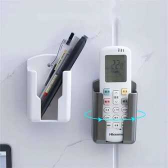 1入組壁掛式電視空調遙控殼套殼套殼套筆筒