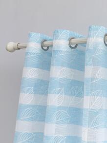 1 Họa Tiết Sọc Đơn Bảng Sheer Màn, Polyester Hiện Đại Lọc Sáng Sheer Màn Cho Phòng Khách - Nhiều màu - Xem 4