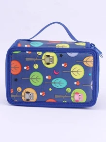 Túi bút chì - Màu xanh lam - Xem 5