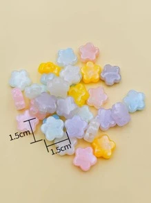 30入組/套花朵設計DIY珠子 - 彩色 - 查看 3