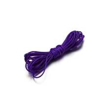 10m/Lot 26 Color Leather Line Waxed Cord Cotton Thread String Strap Necklace Rope For Jewelry Making DIY Bracelet Supplies - Purple - View 8