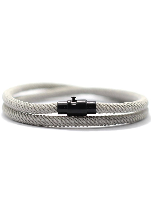 Minimalist Rope Bracelet Homme Female Double Layer Survival Bracelet