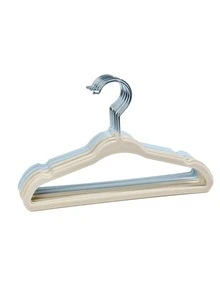 絨面衣架,兒童衣架,防滑衣架,晾衣架,衣架,防滑衣架 - 彩色 - 查看 4