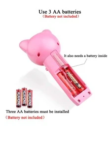 Niños 1 set Juguete de plástico de alivio del estrés dibujos animados lindo con diseño de gato para - Rosa - Ver 6