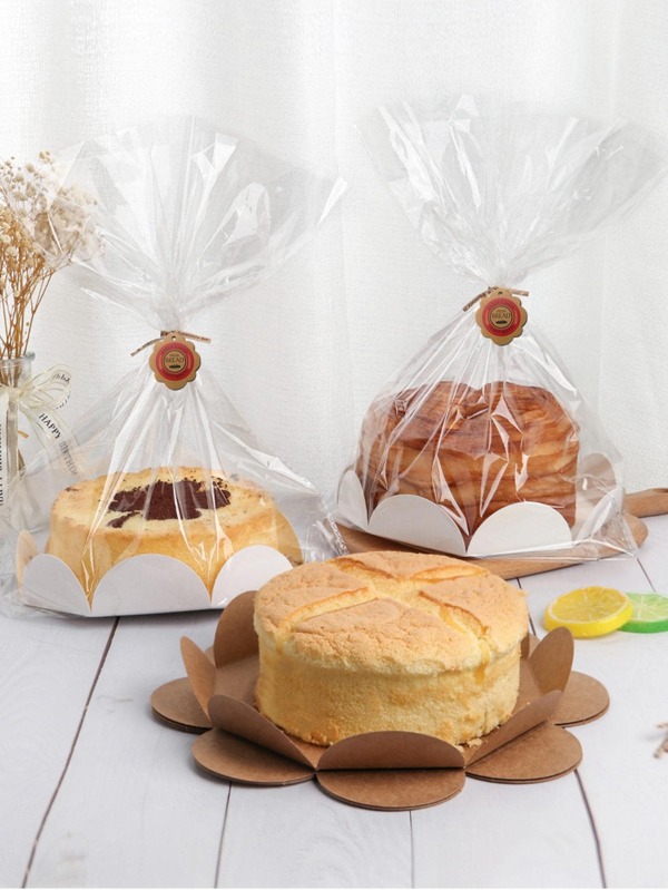 5pcs Flower Pattern Candy Packaging Bag