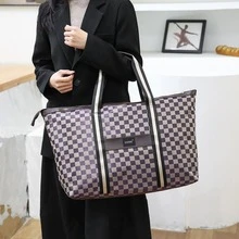 Túi mua sắm tote sức chứa lớn dành cho nữ, một món đồ thời trang cần phải có khi đi du lịch - Nhiều màu - Xem 1
