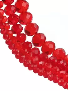 4-14mm Rosa Branco AB Transparente Rondelle Áustria Contas de Cristal Facetadas Espaçador Contas Redondas Para Pulseira DIY Acessório para Fazer Jóias