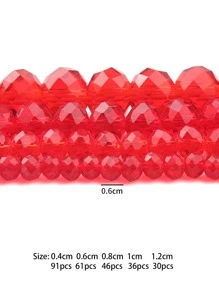 4-14mm Rosa Branco AB Transparente Rondelle Áustria Contas de Cristal Facetadas Espaçador Contas Redondas Para Pulseira DIY Acessório para Fazer Jóias