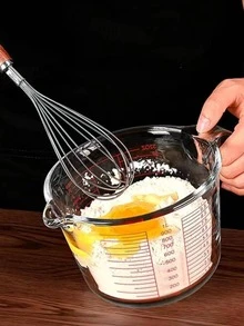 1pc Clear Measuring Cup - Clear - View 6