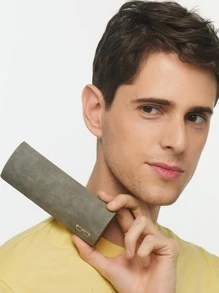 Glasses Pattern Glasses Case Glasses Accessories For Women - Grey - View 5