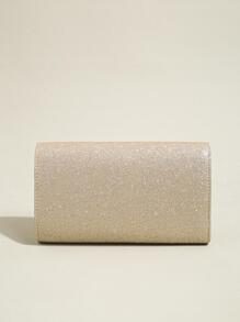 Torebka wieczorowa z kopertówką dla kobiet, brokatowa wieczorowa kopertówka z odpinanym łańcuszkiem Elegancka, wykwintna kwadratowa torba wieczorowa z patentem na imprezę obiadową, kopertówka dla imprezowej dziewczyny, kobiety, dla kobiet, idealna na imprezę, wesele, bal, kolację/bankiet, najlepsze Prezent dla kobiet brokatowy portfel obiadowy z klipsem na karnawałową torebkę ślubną na imprezę i bal