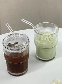 1 pieza Botella de pajita transparente - transparente - Ver 7