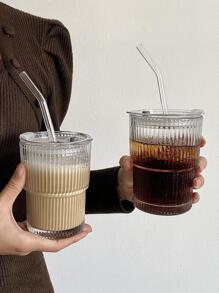 1 pieza Botella de pajita transparente - transparente - Ver 8