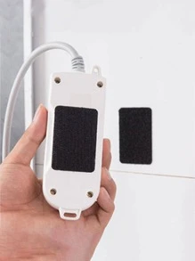 5入組/套PVC床單固定日常黑色矩形防滑床單雙面貼適用於家庭 - 黑色 - 查看 2