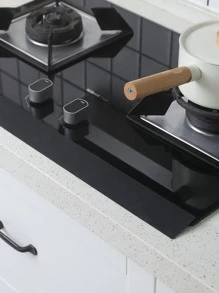 1入組可切割防臟印章適用於廚房檯面,矽膠縫隙條 - 黑色 - 查看 4