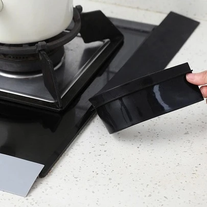 1入組可切割防臟印章適用於廚房檯面,矽膠縫隙條