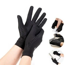 Găng Tay Full Ngón - màu đen - Xem 1