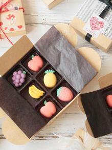 1pc Fruit Shaped DIY Silicone Mold - Pink - View 2