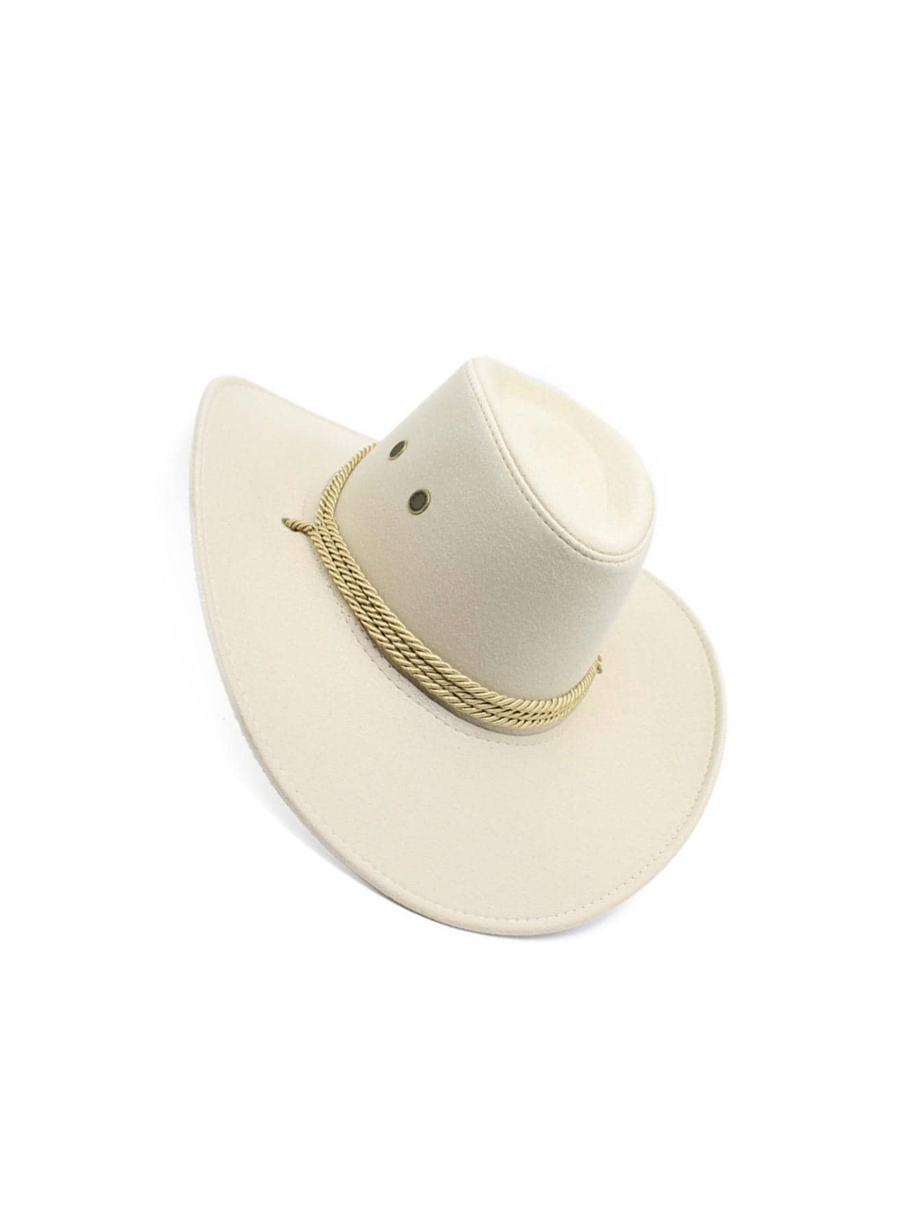 Unisex Đồng Màu Polyester Hat Có Lỗ Thoáng Khí, Chống Gió Dây Và Chống Nắng, Mùa Xuân Và Mùa Hè - Màu be - Xem 1