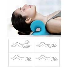 1 chiếc gối massage màu trơn - màu xanh lá - Xem 2