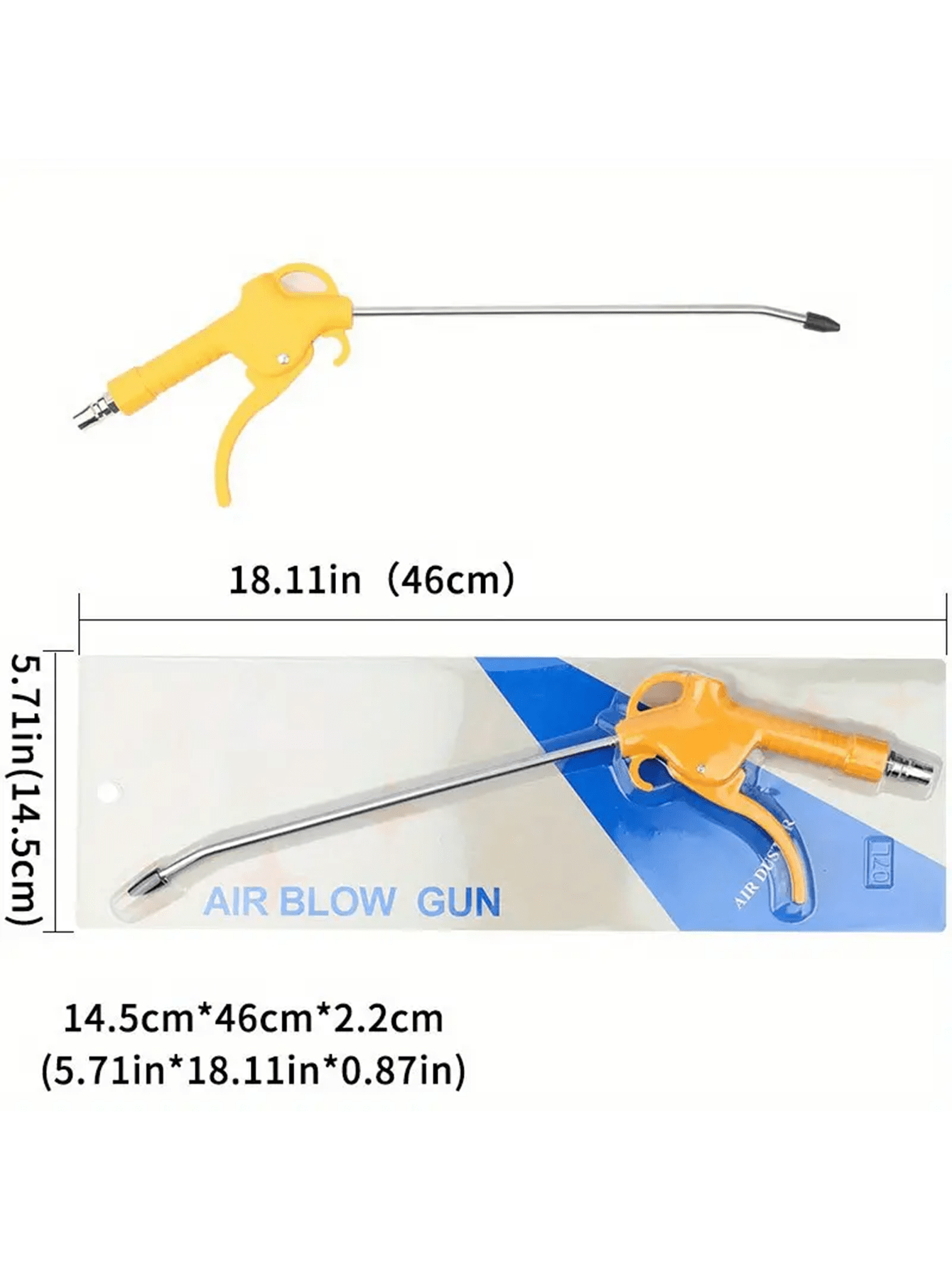 1pc Air Blowing Air Nozzle Blower Gun Pistol Grip Air Blowing Tool Air