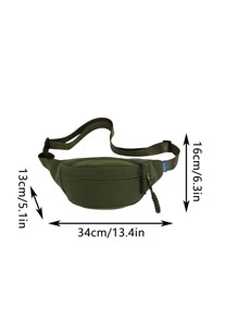 Mobile Phone Fanny Pack Men's Chest Bag Simple Lightweight College Bag Dad For Books Multi-Functional Gifts For Men Men Bag Belt Bag Sling Bag For Men Vacation Laptop Winter Large Capacity Multi-Functional Outdoor Student Chest Bag Side Bags Travel Essentials Holiday Essentials Summer Back To School Bag Pack Waist Bag Spring School Supplies