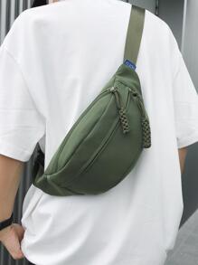 Mobile Phone Fanny Pack Men's Chest Bag Simple Lightweight College Bag Dad For Books Multi-Functional Gifts For Men Men Bag Belt Bag Sling Bag For Men Vacation Laptop Winter Large Capacity Multi-Functional Outdoor Student Chest Bag Side Bags Travel Essentials Holiday Essentials Summer Back To School Bag Pack Waist Bag Spring School Supplies