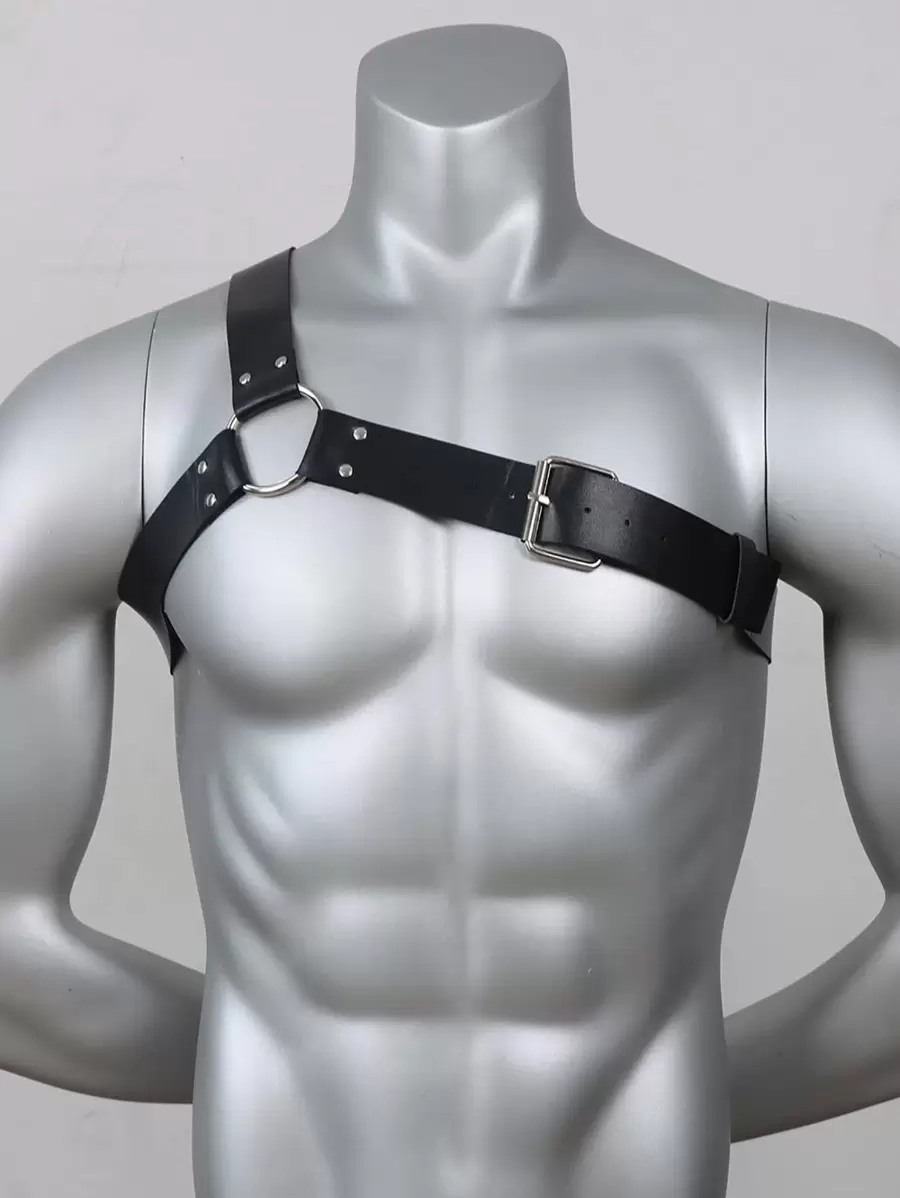 Men's Canvas Web Belt, Versatile Waistband Harness Halloween Summer, School Fall, Autumn, Halloween Autumn-Winter Accessories,Suitable For Teens, Youth,Men,Casual, Outdoor, Athletic, Vacation, Graduation Gifts, Birthday, Daily Wear - Black - View 1