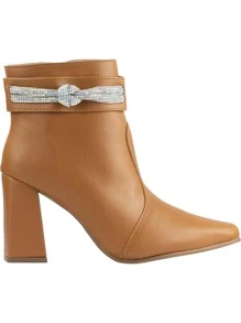 Lumiss Women Fashion Boots - Camel - View 5