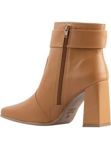 Lumiss Women Fashion Boots - Camel - View 7