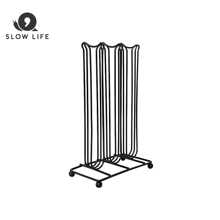 1入組素色顏色鐵咖啡膠囊支架 - 黑色 - 查看 2