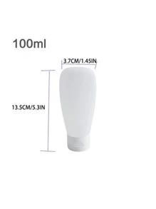 1入組PE分裝現代擠壓瓶適合旅行 - 白色 - 查看 7