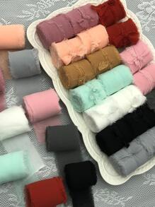 1.5X193 Inch Voan Nơ Handmade Cho Lời Mời Đám Cưới Gói Bó Hoa Cô Dâu Trang Trí Tiệc Sinh Nhật - Màu xanh Bạc hà - Xem 2