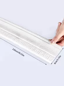 1卷素色地板密封貼紙 - 白色 - 查看 7