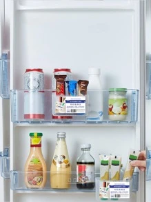 1/2 Chiếc Tủ Lạnh Cửa Bên Hộp Bảo Quản Gia Vị, Nhà Bếp Vật Dụng Nhỏ Sắp Xếp Hộp Đựng - Trong sáng - Xem 6