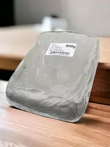 Argila para Modelar para Artesanato Decoração - 950g - Cinza - Visão 2