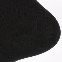 6pairs Men Letter Graphic Casual Socks For Daily Life - Black - View 6